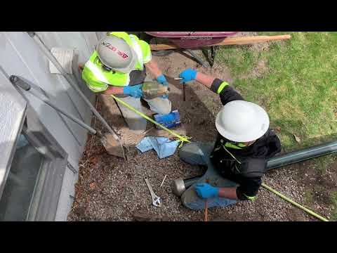 Pipe bursting, start to finish