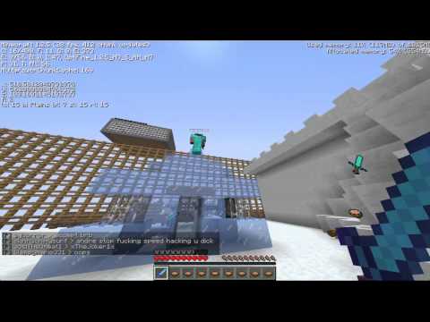 Guy hacking on kitpvp.com