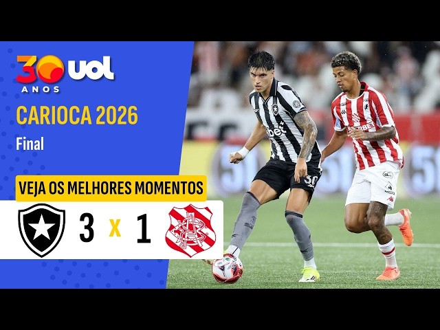 Botafogo supera Bangu e conquista a Taça Rio pela 10ª vez