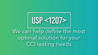 USP 1207 Container Closure Integrity Testing