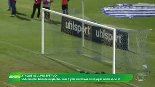 Diante do CSE, CSA espera manter ataque efetivo para voltar a vencer na Série D - 24/4/26