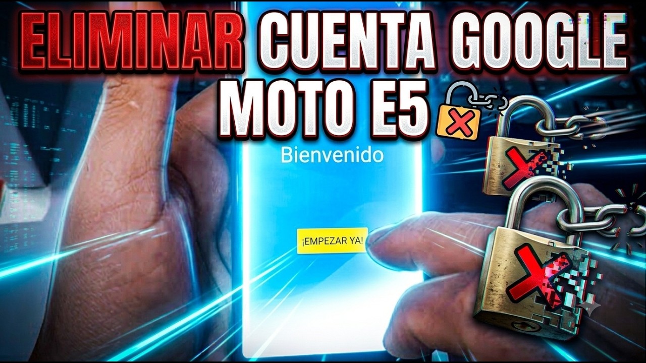 Eliminar Cuenta Google Moto E5/Bypass FRP Fácil