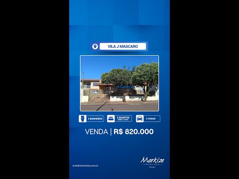 Casa a venda na Vila J. Mascaro em Santo Antônio da Platina - PR