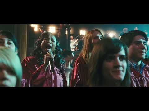 Fame (2009) trailer still — dance rehearsal with mirrors, pop-R&B rhythm underscored