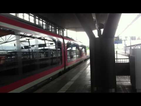 Ausfahrt RB Nach Magdeburg in Erfurt Hbf