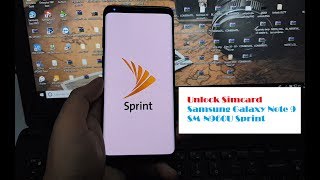 Unlock Simcard Samsung Galaxy Note 9 Sprint N960U OK by USB Remote Services