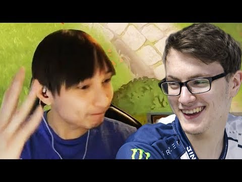 SingSing TRIGGERED in game vs MIRACLE