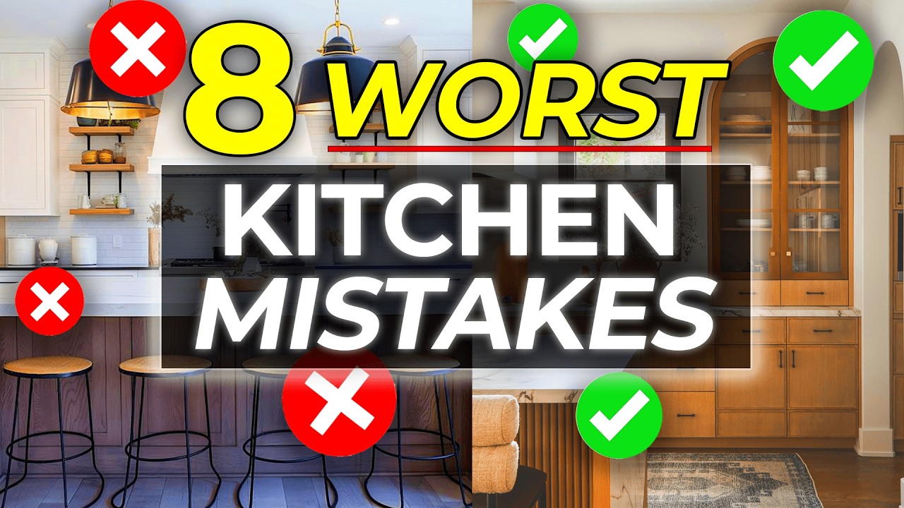 8 Kitchen Mistakes You'll REGRET Later