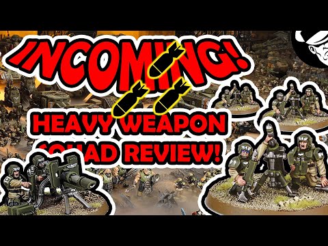 Heavy Weapon Squad Unit Review! | Astra Militarum Tactics