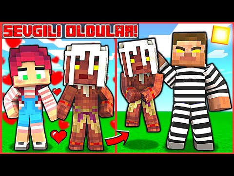 HÜSAMETTİN AND AREF'S DAUGHTER BECAME LOVERS, AREF BEAT HÜSAMETTİN! 🤣 -Minecraft