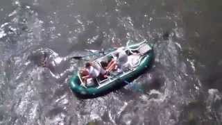 preview picture of video 'Boating and Fishing on the French Broad River in Hot Springs NC'