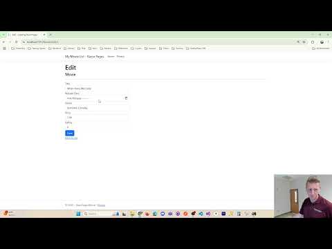 Tutorial: Get started with Razor Pages in ASP.NET Core