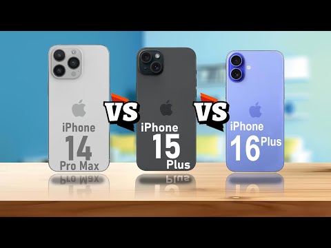 IPHONE 14 PRO MAX VS IPHONE 15 PLUS VS IPHONE 16 PLUS