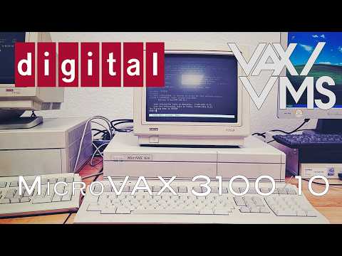 The DEC MicroVAX 3100 Model 10 - A small Time-Sharing VAX from 1989