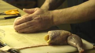 Guinea fowl stuffed chicken - Tip by Chef François Dubois