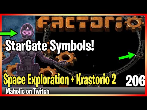 ⚙️Factorio Space Exploration & Krastorio 2 Mod✅🏭➡️32gw Anti matter array at Foenestra x207