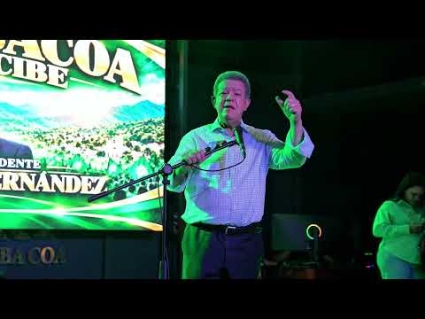 Video de Leonel Fernández en Jarabacoa