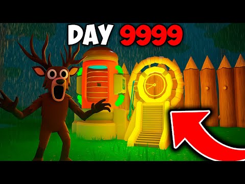 😱OMG!!🔥 I SURVIVED 10,000 DAYS AND COMPLETED A SECRET CHALLENGE in 99 NIGHTS IN THE FOREST ROBLOX