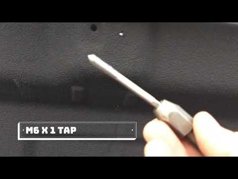 Toyota Tundra - Installing Deck Rail Over Factory Liner