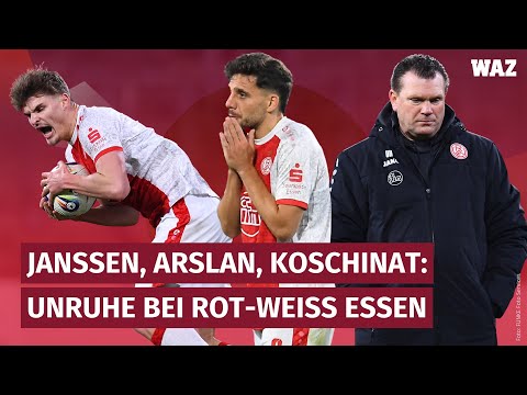 Rot-Weiss Essen: Janssen poltert, Arslan soll gehen - was ist bei RWE los?