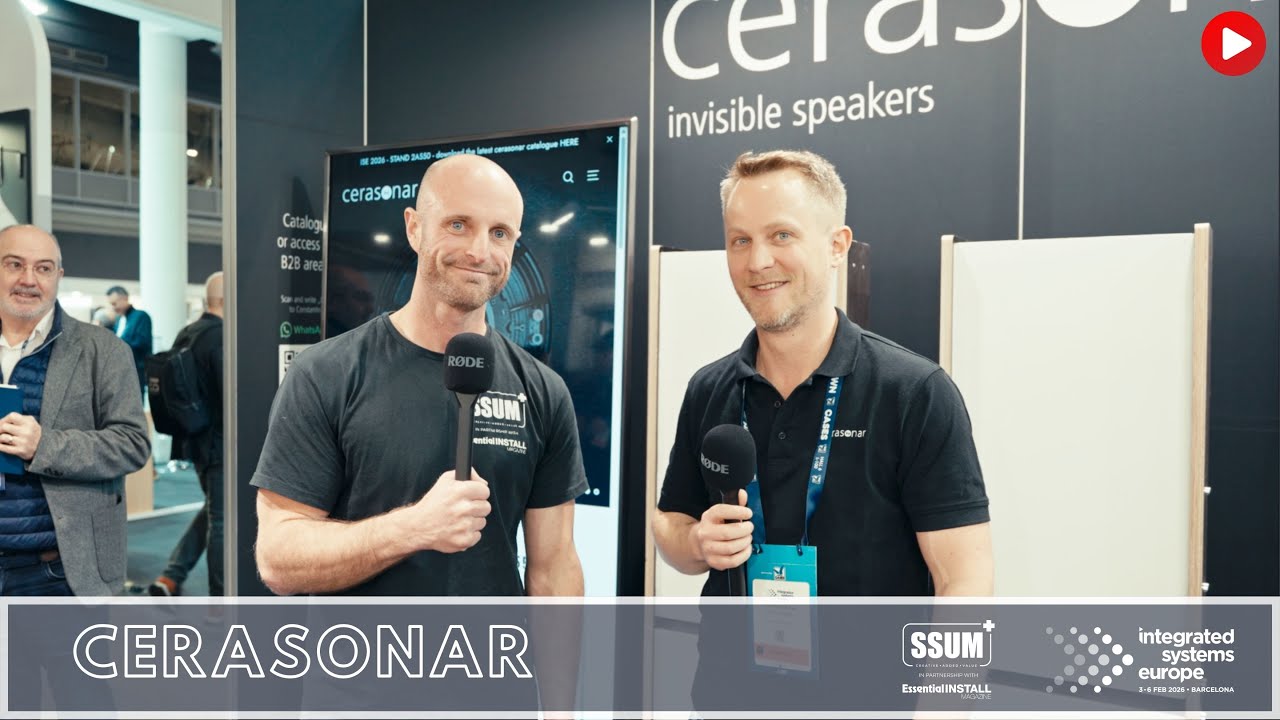 cerasonar interview at ISE 2026