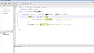 Beginning Java Tutorial: 21 Introduction to Logical Operators