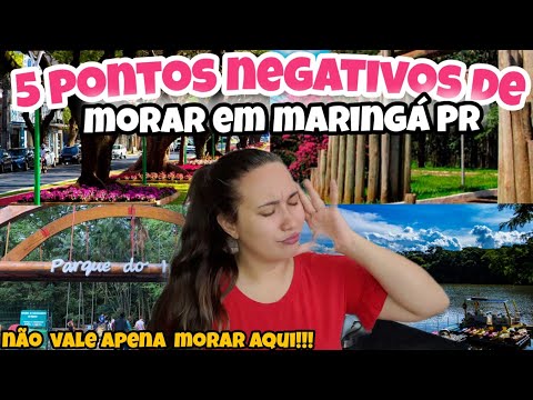 5 PONTOS NEGATIVOS DE SE MORAR EM MARINGÁ PR/não vale apena morar aqui!!!
