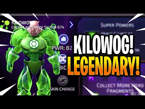 *NEW* KILOWOG UNLOCK & LEGENDARY RANK UP! - DC Legends