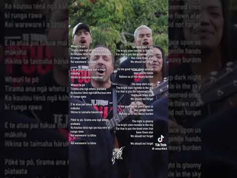 Te Kuru Marutea Waiata Tira - Matatini 2025