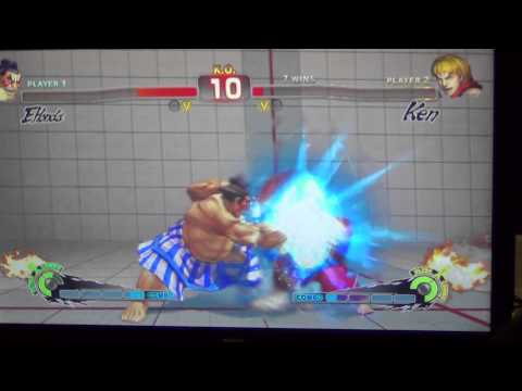 SCR Super Street Fighter 4 AE Top 32 HooDaMan (E.Honda) vs NGL Chris (Ken)