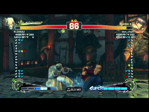 R-ZAKAZ [Gen] vs. don_chan- [Guy] | SSF4 Arcade Edition