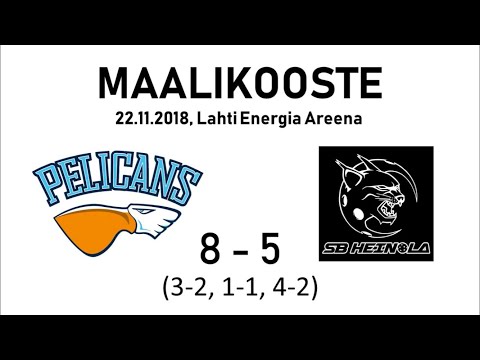 Pelicans SB - SB Heinola / maalikooste, 2. div.