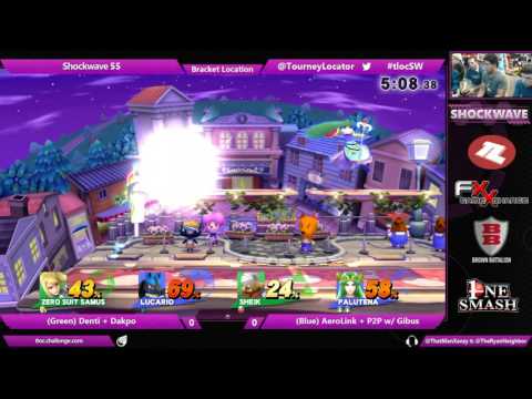 SW 55 Smash 4 - Denti & Dakpo vs P2P with Gibus & AeroLink - Grand Finals