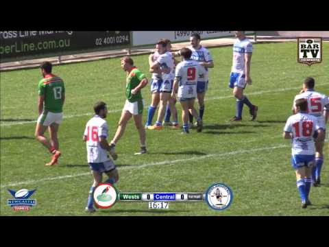 2015 Real NRL - Open Grade Elimination Semi Final - Wests v Central Highlights