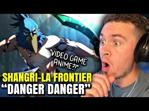 Reacting to "DANGER DANGER" FZMZ feat. icy | "Shangri-La Frontier" Anime Opening Reaction!