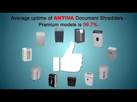 Antiva CC 207 CD - Desktop & Small Paper Shredder