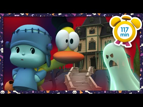 🦇 POCOYÓ en ESPAÑOL - Halloween:La Casa de los Sustos [117 min] | CARICATURAS y DIBUJOS ANIMADOS