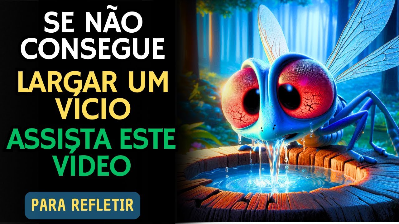 A Libélula Que ENSINOU o caminho para se livrar dos VÍCIOS - A Libélula e a CACHOEIRA