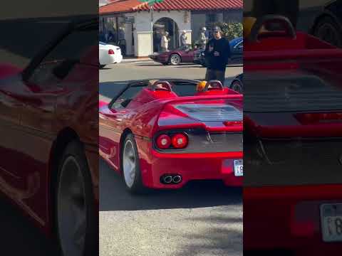 Thumbnail for $3M Ferrari F50 driving around by Ferrari F50, Ferrari