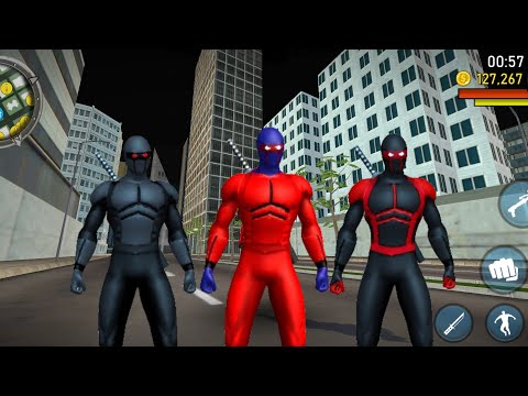 Blue Ninja Superhero #7 - Android Gameplay
