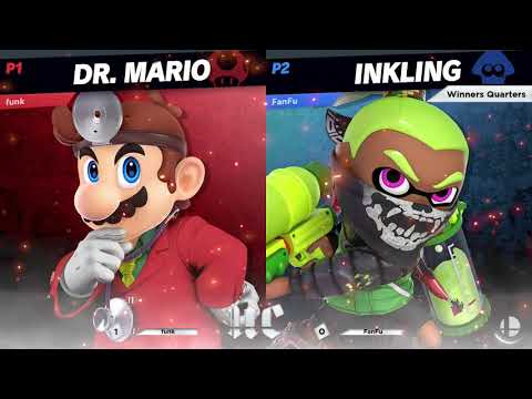 SSB 204 Winners Quarters - funk (Doctor Mario) vs BE | IIT | Fanfu (Palutena, Inkling)