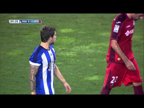 Gol de Yoda (1-1) en el Real Sociedad - Getafe CF - HD