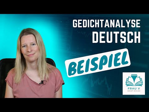 Beispiel Gedichtanalyse - Deutsch Oberstufe