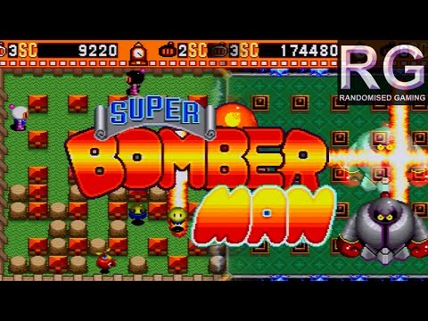 Super Bomberman - Super Nintendo - Intro & playthrough / longplay of story mode [HD 1080p 60fps]