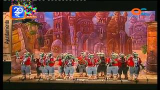 Comparsa Lo siento pisha no to er mundo puede ser de Caí (2013) Pasodoble "De pana y sin corbata"