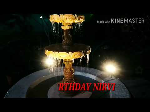 Nirvi joshi ☺️😊 my 1  birthday video.. # 23 jan. 2018.