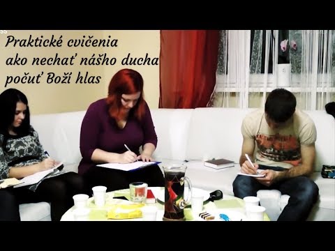 1. stretnutie: Počúvanie Boha 2/2 praktická časť Minikurz Učeník
