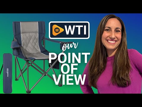 Heavy Duty Camping Chairs Support 800lbs Oversized Adults Foldable Camping Chair with Full Padded for Outdoor - WTI product video review