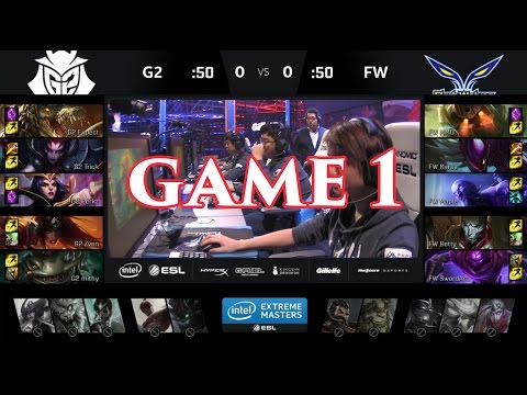 IEM Katowice 2017 Grand final: G2 vs FW - Game 1