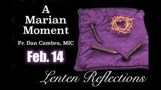 A Marian Moment with Fr. Dan Cambra, MIC: Lenten Reflections Feb. 14